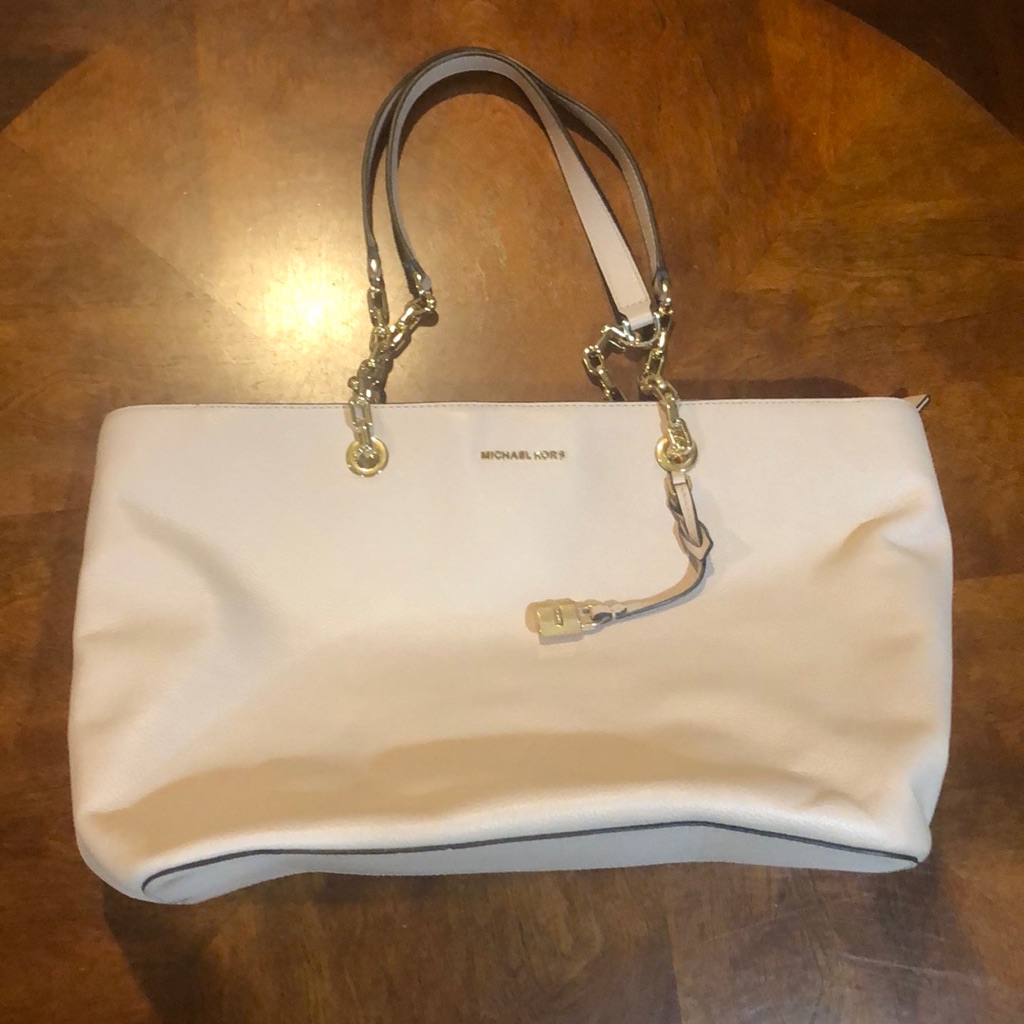 Michael Kors Teagan Large Pebbled Leather Tote
